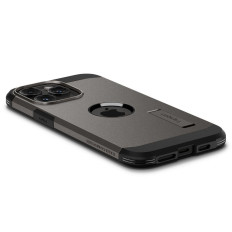 Caso duro Armatura Magsafe su iPhone 15 Pro METALLIC GREY