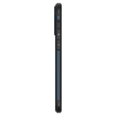 Tvrdý Armor Magsafe Case na iPhone 15 Pro Black Metal