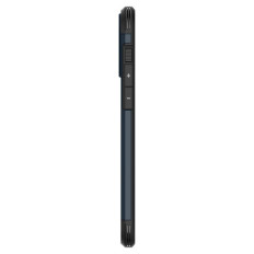 Tough Armour Magsafe Case op iPhone 15 Pro Black Metal