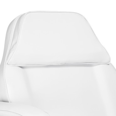 Sillón Cosmético con Cubetas Blanco — detalle de la cabeza