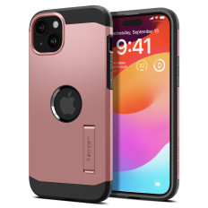 Σκληρή θήκη Armor Magsafe με 15-ροζ iPhone Stand