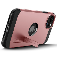 Tough Armor Magsafe Case met een 15-roze iPhone-standaard