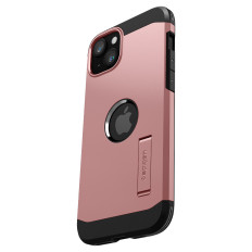 Tough Armor Magsafe Case met een 15-roze iPhone-standaard