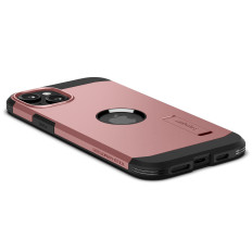 Tough Armor Magsafe Case met een 15-roze iPhone-standaard