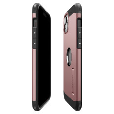Tough Armor Magsafe Case met een 15-roze iPhone-standaard