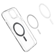 Ultra hibrid mag primeru z magsafe na iPhone 15 sivi
