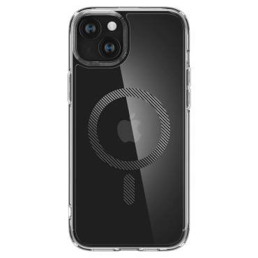 Ultra Hybrid Magsafe Case op iPhone 15 Plus Karbon