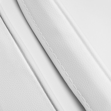 Kozmetické kreslo SILLON s vaničkami biele — detail povrchu