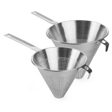 Chinois en acier inoxydable en forme de cône, tamis de 235 mm - Hendi 547502