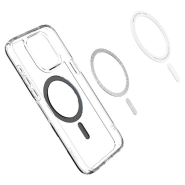 Etui Ultra Hybrid Mag från Magsafe på iPhone 15 Pro Max Gray