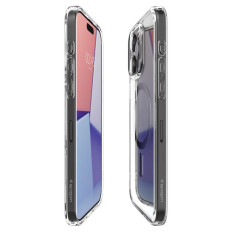 Etui Ultra Híbrido Mag de Magsafe no iPhone 15 Pro Max Cinza