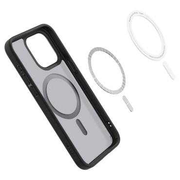 Etui Ultra Hybrid Mag från Magsafe på iPhone 15 Pro Max Transparent-Svart