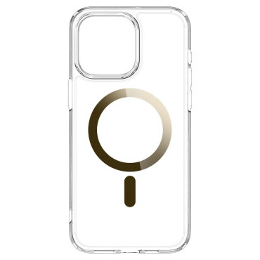 Etui Ultra Hybrid Mag z MagSafe na iPhone 15 Pro Max Gold