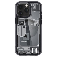 Ultra Hybrid Mag Case ar MagSafe uz iPhone 15 Pro Grey-Black