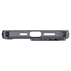 Ultra Hybrid Mag case with Magsafe on iPhone 15 Pro gray-black