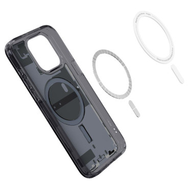 Etui Ultra Hybrid Mag från Magsafe på iPhone 15 Pro Max Gray-Black