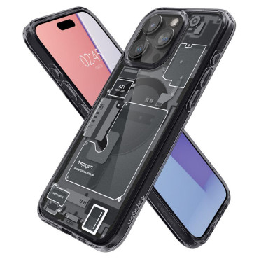 Etui Ultra Hybrid Mag från Magsafe på iPhone 15 Pro Max Gray-Black