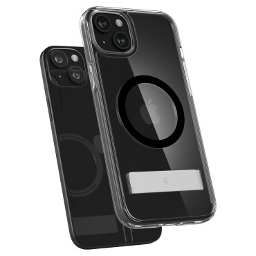 Ultra Hybrid S Magsafe Case s stojalom za iPhone 15 Black