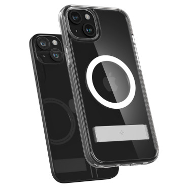 Ultra Hybrid s Magsafe Case med ett iPhone 15 plusformat stativ
