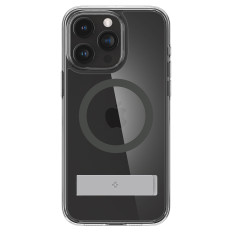 Ultra Hybrid s Magsafe Case med ett stativ för iPhone 15 Pro grafit