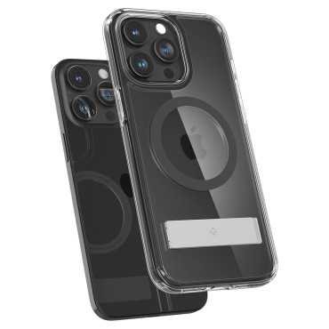 Ultra Hybrid S Magsafe Case s stojalom za iPhone 15 Pro grafit