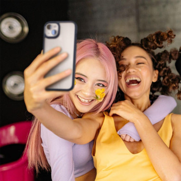 Ultra hybridní pouzdro na iPhone 15 Transparency-Black