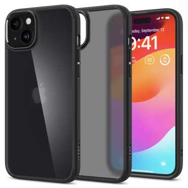 Ultra hibrid slučaj na iPhone 15 plus crno