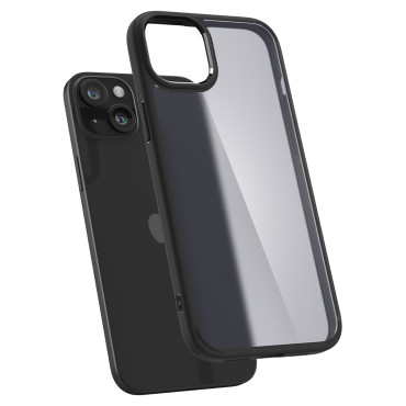 Caso ultra híbrido no iphone 15 mais preto
