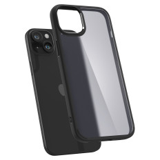 Caso ultra híbrido no iphone 15 mais preto