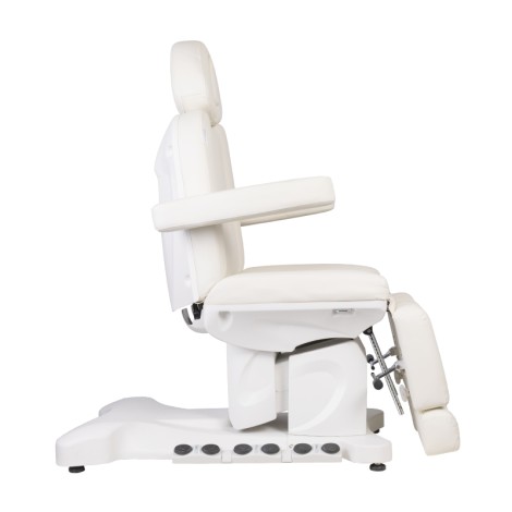 Silla Eléctrica Cosmética AZZURRO 708BS PEDI PRO EXCLUSIVE 3 Motores con Calefacción — vista lateral