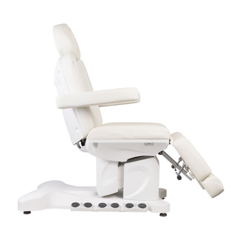 Fauteuil Électrique Cosmétique AZZURRO 708BS PEDI PRO EXCLUSIVE 3 Moteurs Chauffant — vue latérale