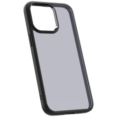 Ultra hybridný prípad na iPhone 15 Pro Max Transparenta-Black