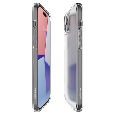 Ultra Hybrid case on iPhone 15 Plus transparent
