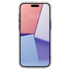 Ultra Hybrid Case op iPhone 15 Pro transparant