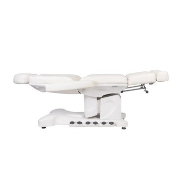 Elektromotorisk kosmetisk stol AZZURRO 708BS PEDI PRO EXCLUSIVE med värme och 3 motorer — sidosida