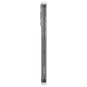 Ultra Hybrid Case op iPhone 15 Pro transparant