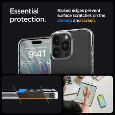 Ultra Hybrid case on iPhone 15 Pro transparent