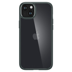 Ultra hibridni slučaj na iPhone 15 tamno zelena