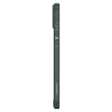 Ultra hibridni slučaj na iPhone 15 tamno zelena