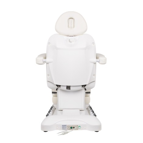 Silla Eléctrica Cosmética AZZURRO 708BS PEDI PRO EXCLUSIVE 3 Motores con Calefacción — vista trasera