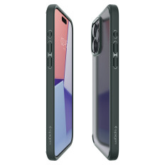 Etui erittäin hybridi iPhone 15 Pro max tummanvihreä
