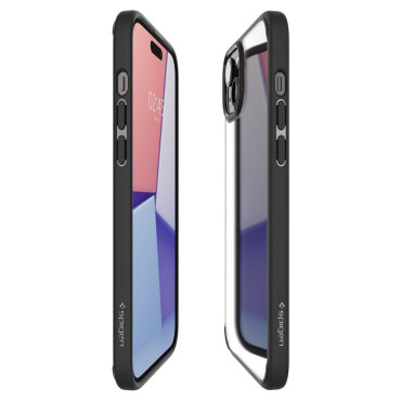 Ultra Hybrid Case uz iPhone 15 Black Mat