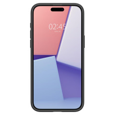 Ultra Hybrid Case op iPhone 15 Pro Black Mat