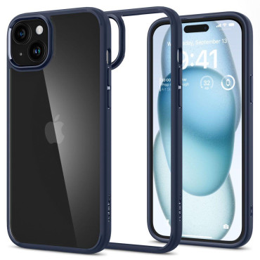 Caso ultra híbrido en el iPhone 15 Azul