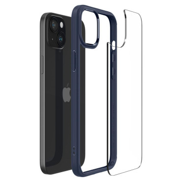 Υπερβολική υβριδική περίπτωση στο iPhone 15 μπλε