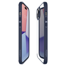 Ultra Hybrid Case op iPhone 15 Blue