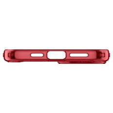 Ultra Hybrid Case auf dem iPhone 15 plus rot