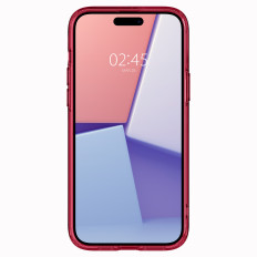 Ultra hybridväska på iPhone 15 plus rött