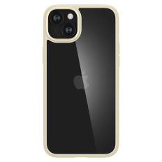 Caso ultra híbrido no iphone 15 plus bege