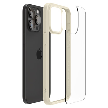 ETUI ULTRA ibrido su iPhone 15 Pro Max Beige